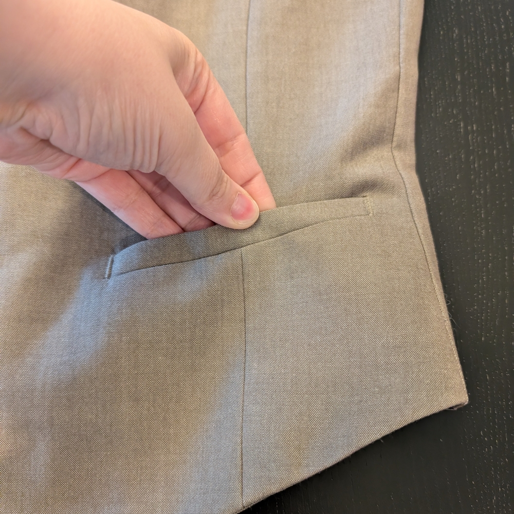 jf j.ferrar Light Tan Vest - Picture 3 of 10